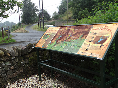 interpretation board, Carlops